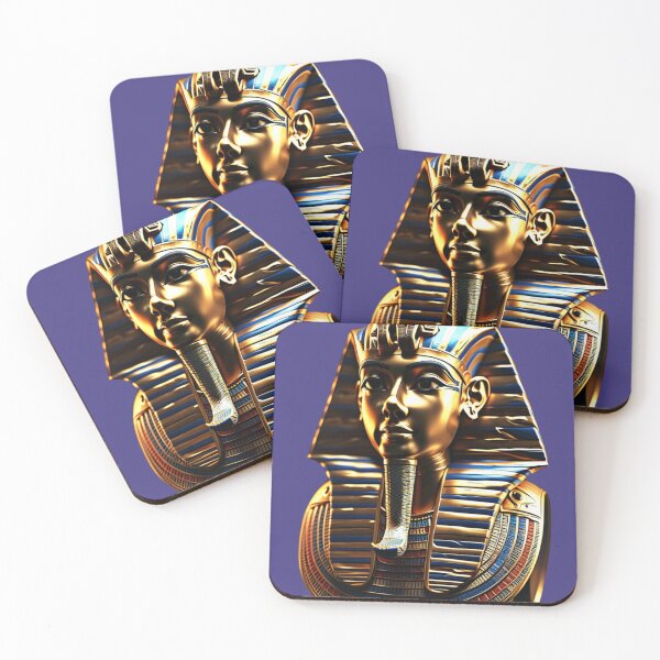 Item preview, Tutankhamun, the ancient Egyptian pharaonic king with the famous golden mask 32 designed and sold by AnadAA.