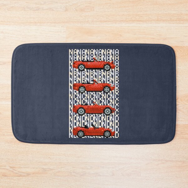 Item preview, Pixel art Miata generations Red with text designed and sold by VonnArt.