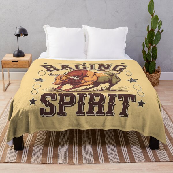 Artikelvorschau, RAGING SPIRIT – VINTAGE RODEO-BULLE entworfen und verkauft von justyna-s28.