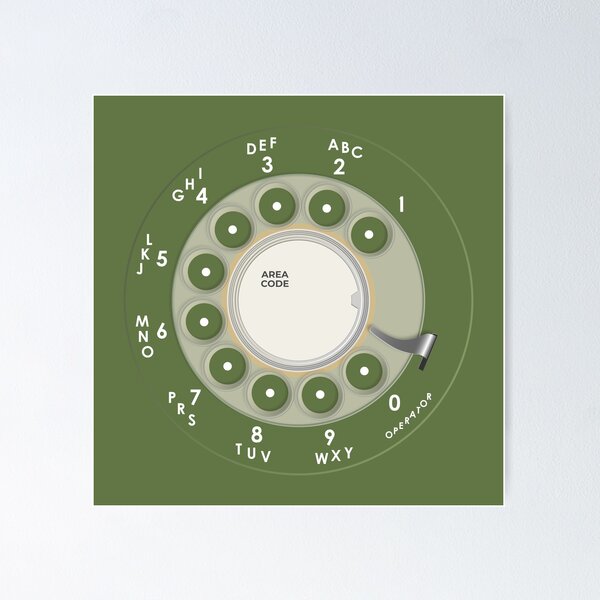Item preview, Rotary Phone Dial designed and sold by travelwitheric.