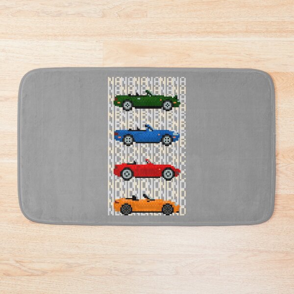 Item preview, Pixel art Miata generations special editions with text designed and sold by VonnArt.