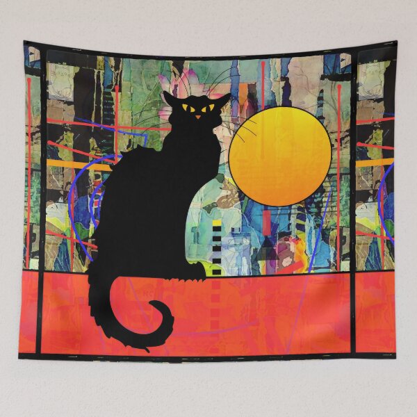 Item preview, Black Cat for Halloween or just because designed and sold by ViaARTfactory.