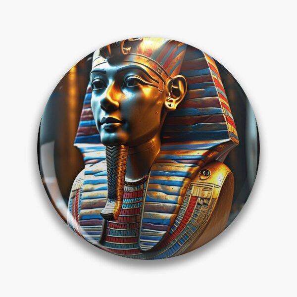Item preview, Tutankhamun, the Ancient Egyptian Pharaonic Kng with his Golden Mask 31 designed and sold by AnadAA.