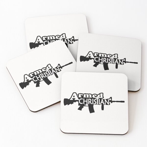 Item preview, Armed Christian; Black Font; designed and sold by StickerApe.