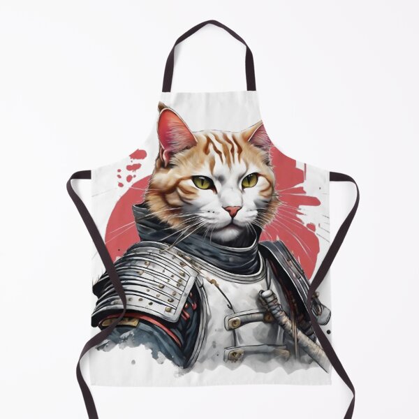 Item preview, Samurai Cat Warrior designed and sold by WILD-WILD-CAT.