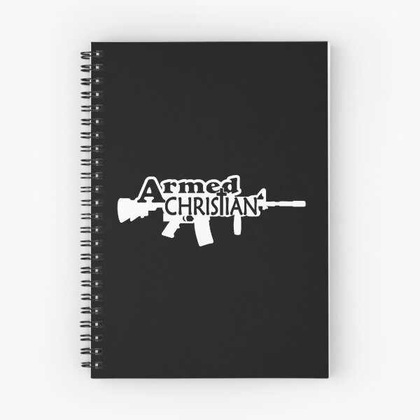 Item preview, Armed Christian; White Font; designed and sold by StickerApe.