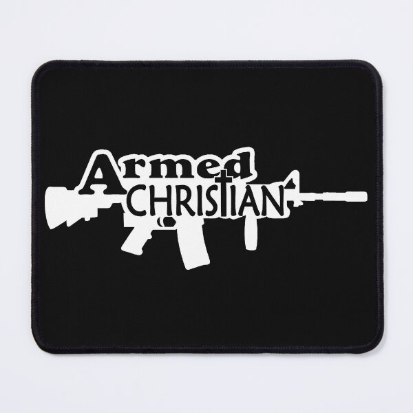Item preview, Armed Christian; White Font; designed and sold by StickerApe.