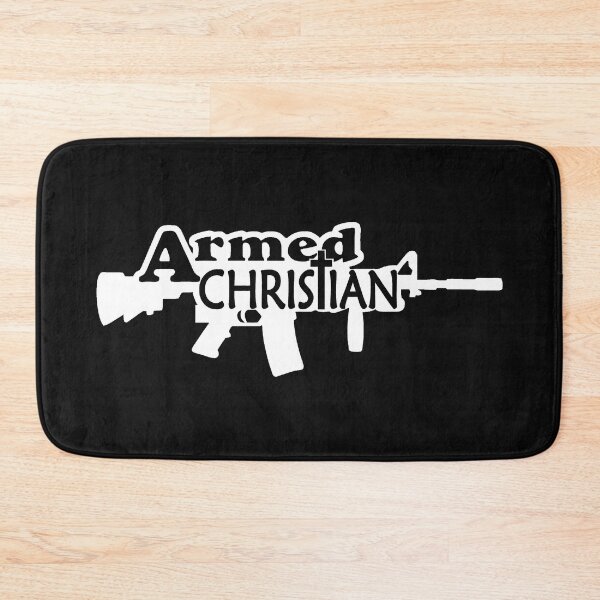 Item preview, Armed Christian; White Font; designed and sold by StickerApe.