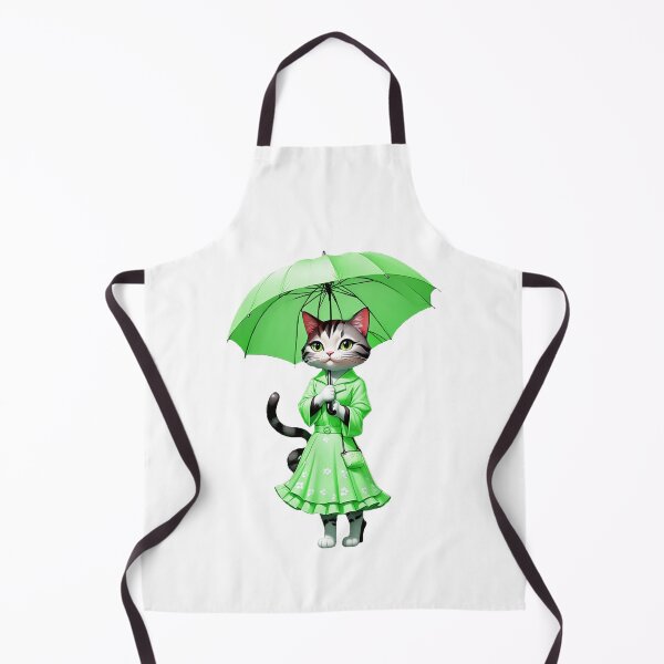Item preview, Green Lady Kitty Cat designed and sold by Bunmigraphics .