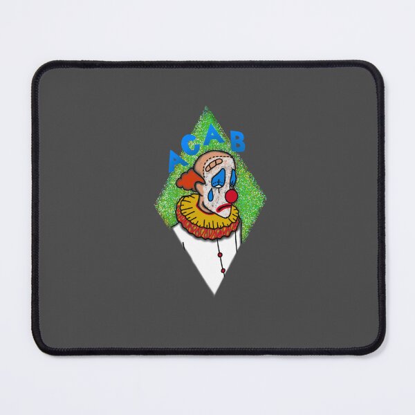 Item preview, “All Clowns Are Bad” Tragic Clown ACAB designed and sold by GobboYaga.
