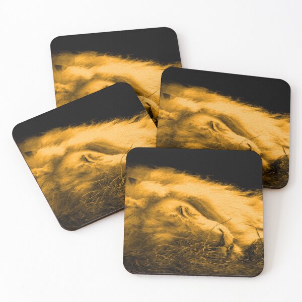 Item preview, Sleeping Lion gold photo designed and sold by CryptoLadyGabi.
