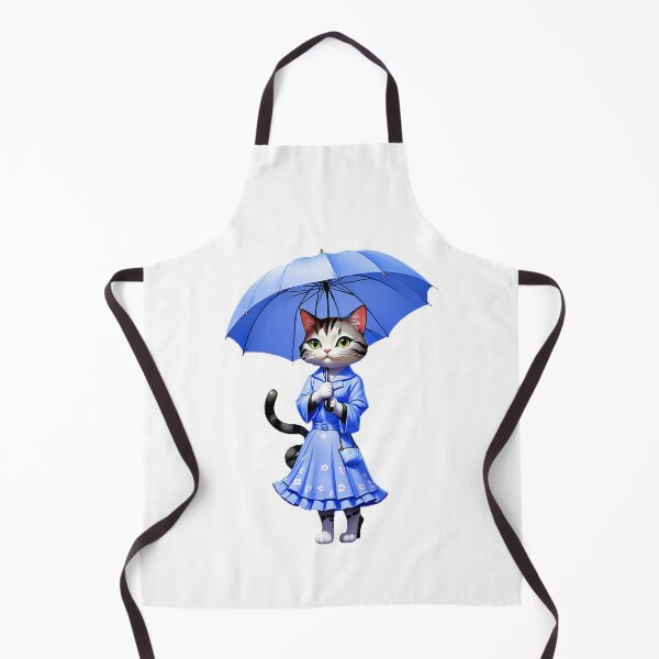 Item preview, Blue Lady Kitty Cat designed and sold by Bunmigraphics .