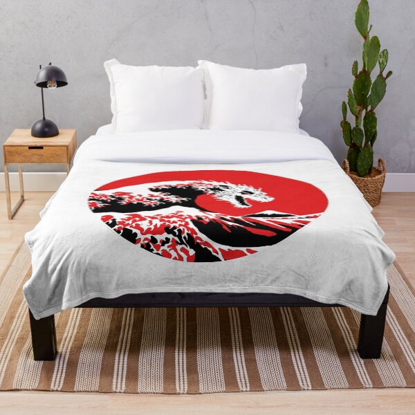 Item preview, Gran Dragón de Kanagawa (Rojo) designed and sold by Young Design Lab.