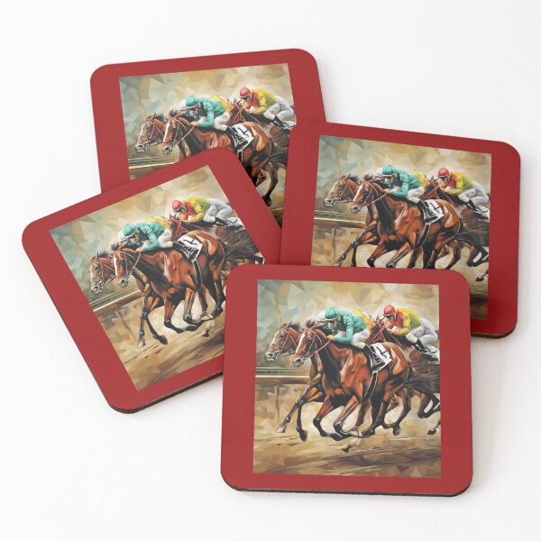 Item preview, Speed Boosts: Horse Racing designed and sold by Artisticanvas.