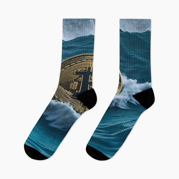Item preview, Bitcoin in the waves designed and sold by Djantrix.