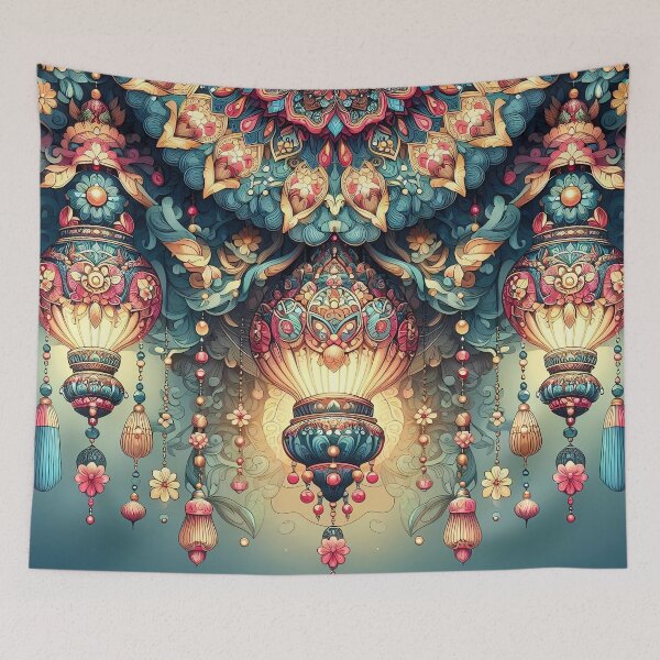 Item preview, Ornate Lanterns and Floral Elegance designed and sold by Vitalka-uk.