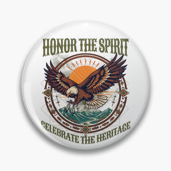 Item preview, HONOR THE SPIRIT CELEBRATE THE HERITAGE - NATIVE AMERICAN EAGLE designed and sold by justyna-s28.