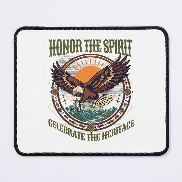 Item preview, HONOR THE SPIRIT CELEBRATE THE HERITAGE - NATIVE AMERICAN EAGLE designed and sold by justyna-s28.