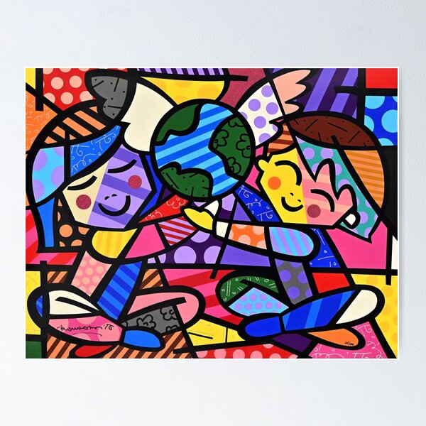 Item preview, Romero Britto designed and sold by dottyshai.