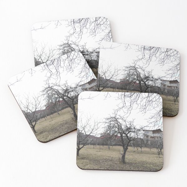 Item preview, Cherry Trees in Winter (portrait view) designed and sold by Alex Roman.