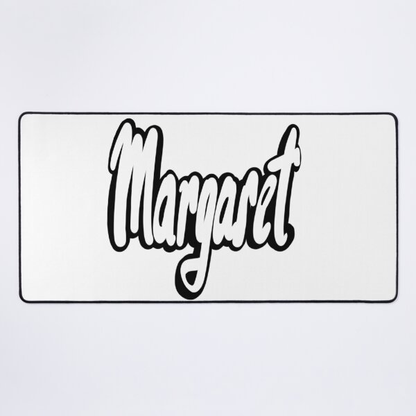 Item preview, Margaret popular girls first name in white. Personalized personalised customised name Margaret designed and sold by Artonmytee.