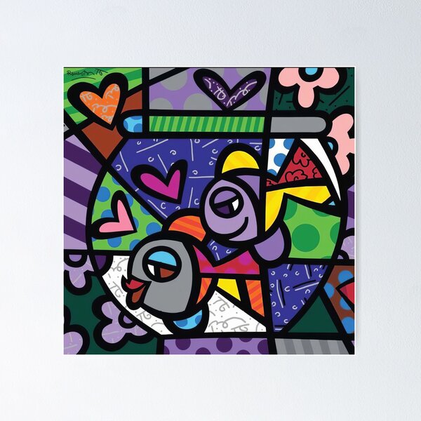 Item preview, Romero Britto designed and sold by dottyshai.