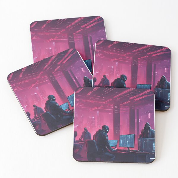 Aperçu de l'œuvre Braquage cyberpunk créée et vendue par SavvyKloset.