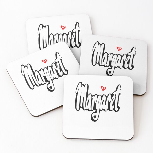 Item preview, Margaret popular girls first name in white with red heart. Personalized personalised customised name Margaret designed and sold by Artonmytee.
