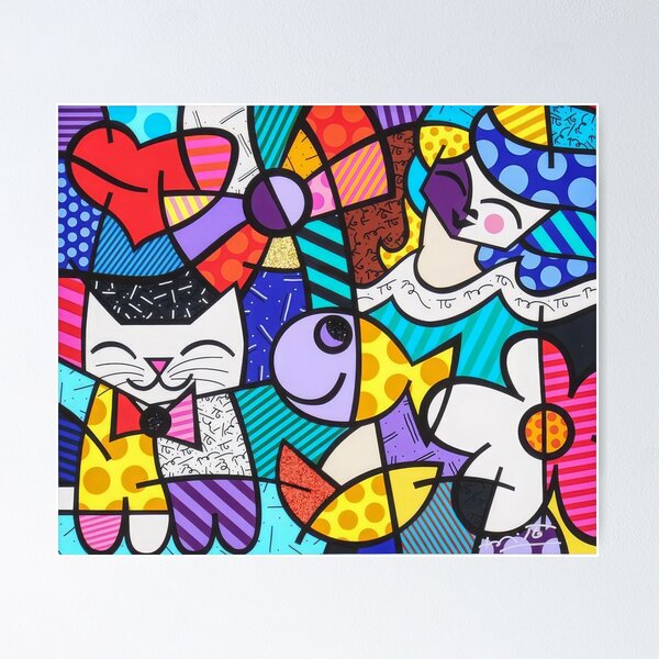 Item preview, Romero Britto designed and sold by dottyshai.