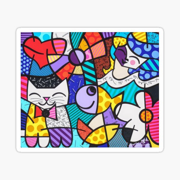 Item preview, Romero Britto designed and sold by dottyshai.