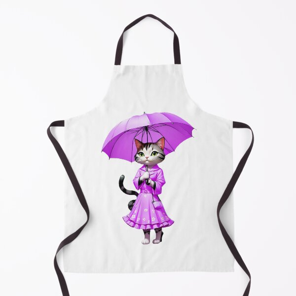 Item preview, Purple Lady Kitty Cat designed and sold by Bunmigraphics .