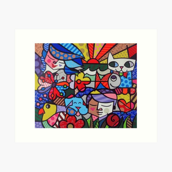 Item preview, Romero Britto designed and sold by dottyshai.
