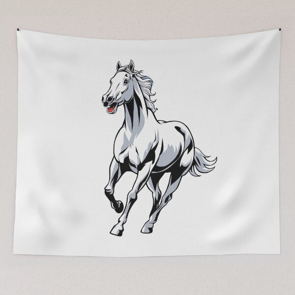 Item preview, Majestic Horse Illustration designed and sold by RvinJo8.