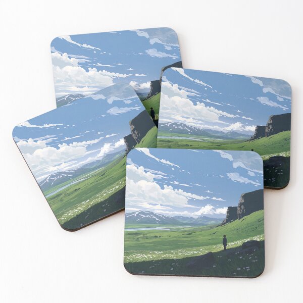 Item preview, Iceland landscape | Anime style designed and sold by ComicsFactory.