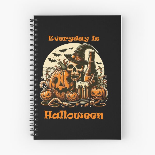 Item preview, Everyday is halloween Funny Pumpkin Halloween Drinking Beer designed and sold by Yonshop.