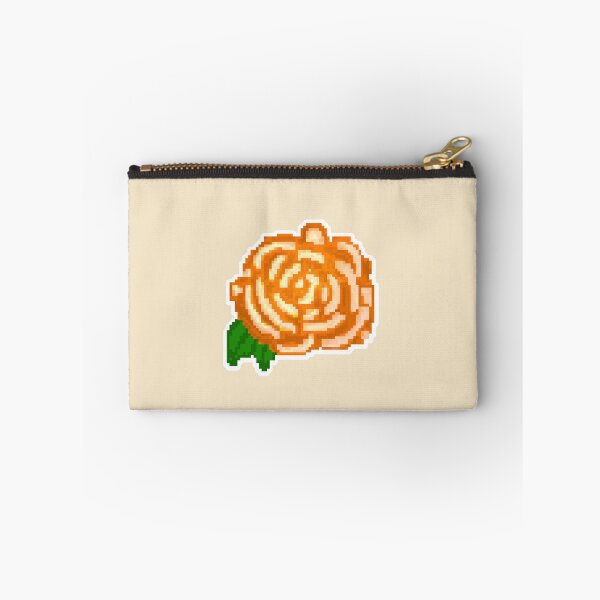 Item preview, Pixel Art Orange Rose designed and sold by Percy Everett.