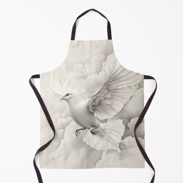 Item preview, Black and White pigeon pencil drawing designed and sold by Pencil-Art.