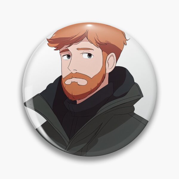 Item preview, Icelander man, portrait | Anime style designed and sold by ComicsFactory.