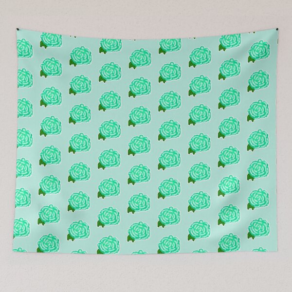 Item preview, Pixel Art Teal Rose designed and sold by Percy Everett.