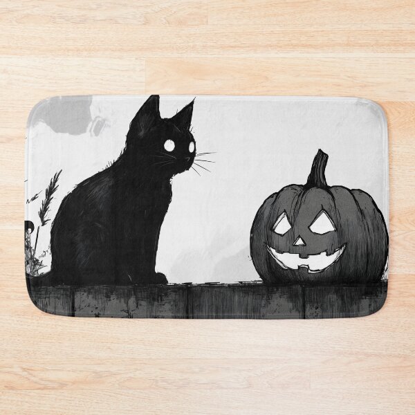 Item preview, The Bewitching Kitten - black and white horror manga anime designed and sold by ForsakenFrames.