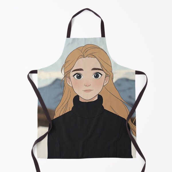 Item preview, Icelander woman, portrait | Anime style designed and sold by ComicsFactory.
