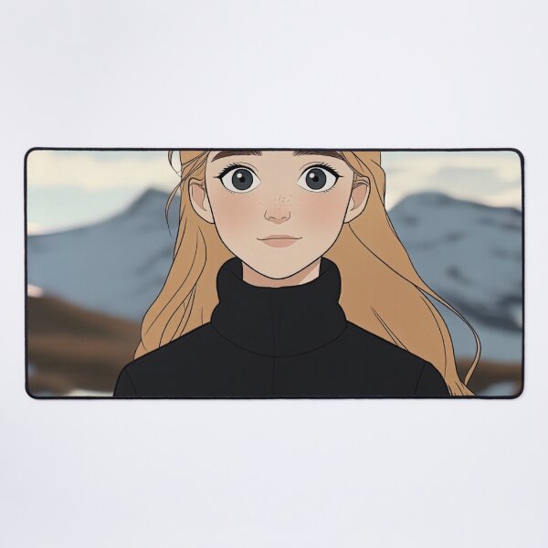 Item preview, Icelander woman, portrait | Anime style designed and sold by ComicsFactory.