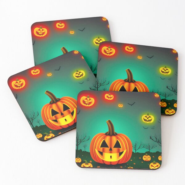 Item preview, Chilling Halloween Pumpkin Design for Night Display designed and sold by GrizzlyCollective.