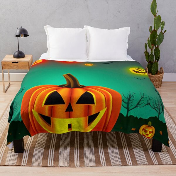 Item preview, Chilling Halloween Pumpkin Design for Night Display designed and sold by GrizzlyCollective.