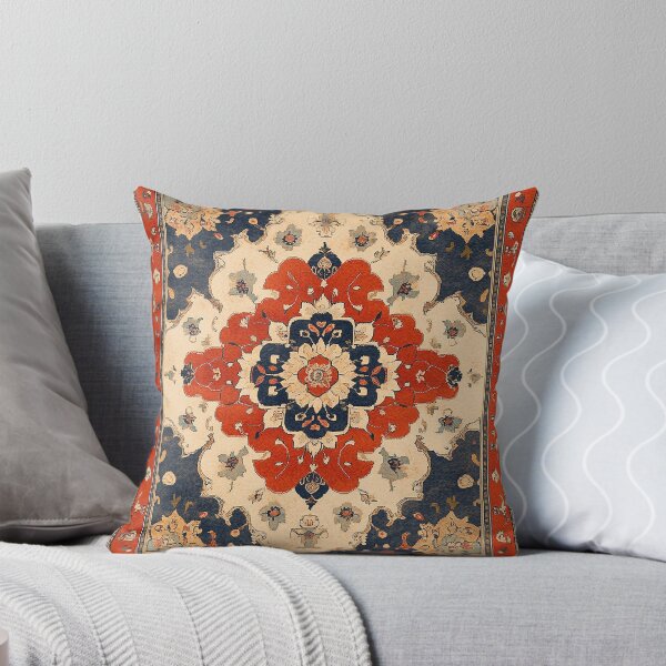 Item preview, Vintage Persian Medallion Rug Design - Traditional Floral Pattern designed and sold by YummyCreative.