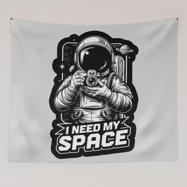 Item preview, I Need My Space - Cosmic Photographer designed and sold by Exodoi.