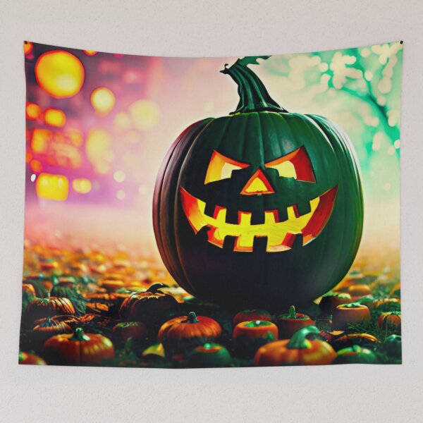 Item preview, Carve the Night: Halloween Pumpkin Design designed and sold by GrizzlyCollective.