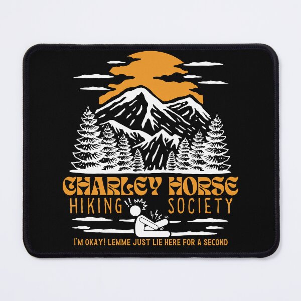 Item preview, Charley Horse Hiking Society designed and sold by EmeraldSunInspo.