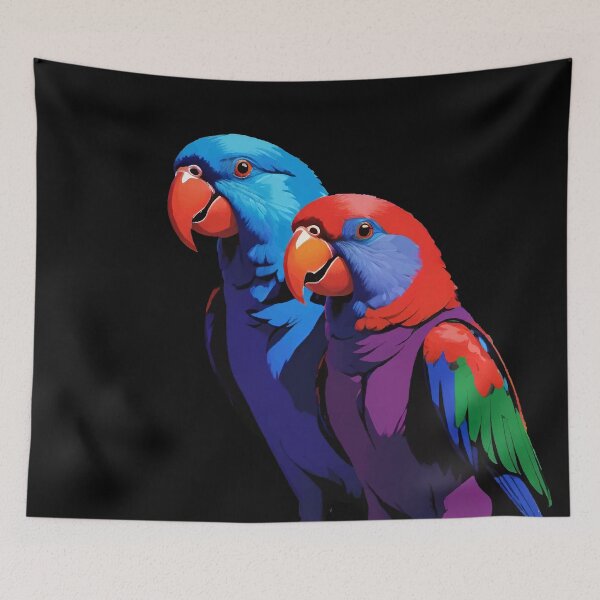 Item preview, Eclectus Parrots  designed and sold by karolinahinc.