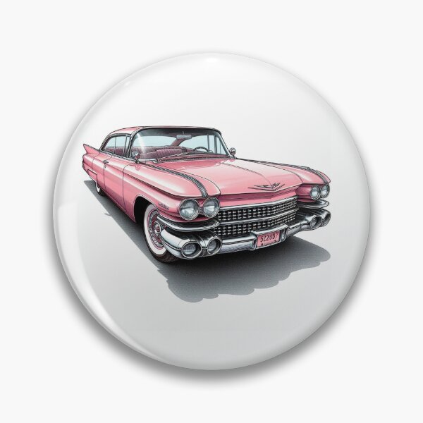 Item preview, Pink Cadillac Sticker designed and sold by aleloro.
